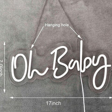 Oh Baby Neon Signs Rental - Image 2