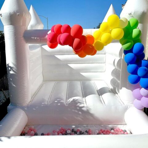 Bounce castle house with ball pit - Image 2