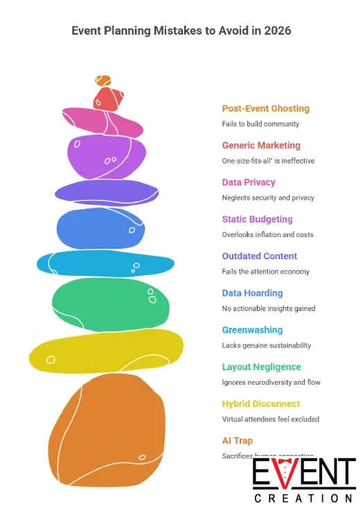 Top 10 Mistakes People Make When Planning Events in 2026
