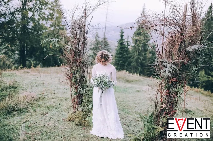 Chic Winter Wedding Ideas: Minimalist Greenery and Cinematic Romance