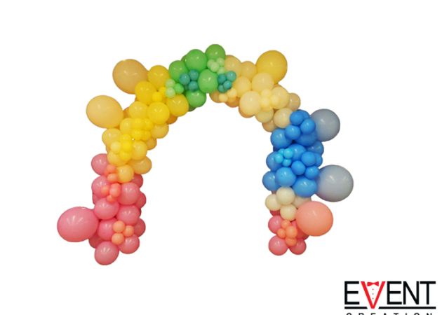 Balloon garland decoration in Toronto