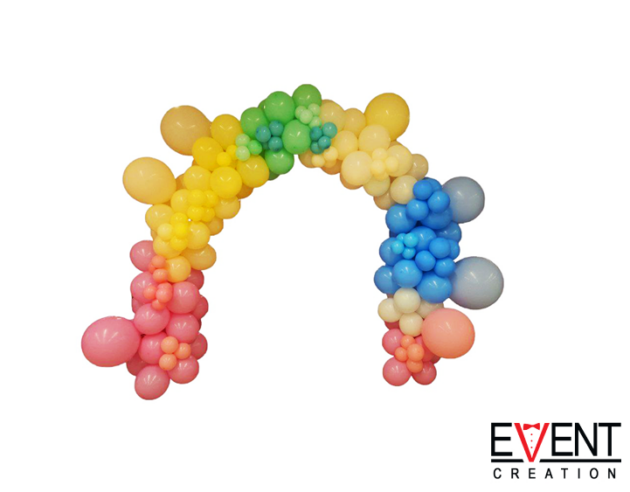 Balloon garland decoration in Toronto