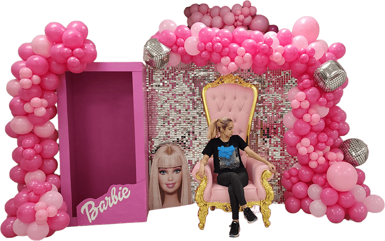 Themed birthday party decor in Toronto